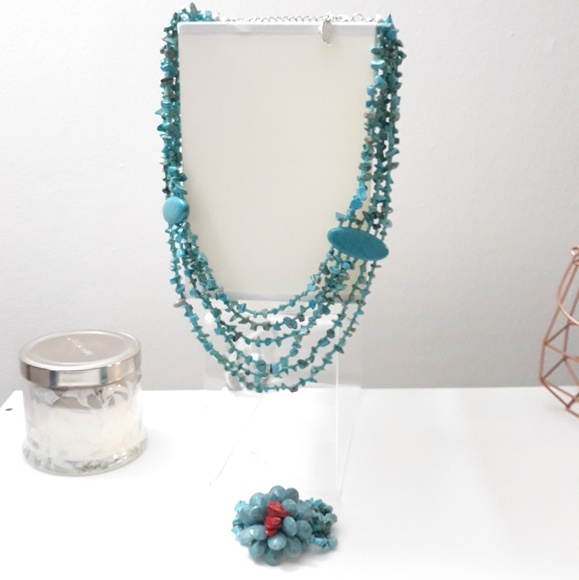 Jules B. beaded necklace + bracelet - Picture 7 of 8